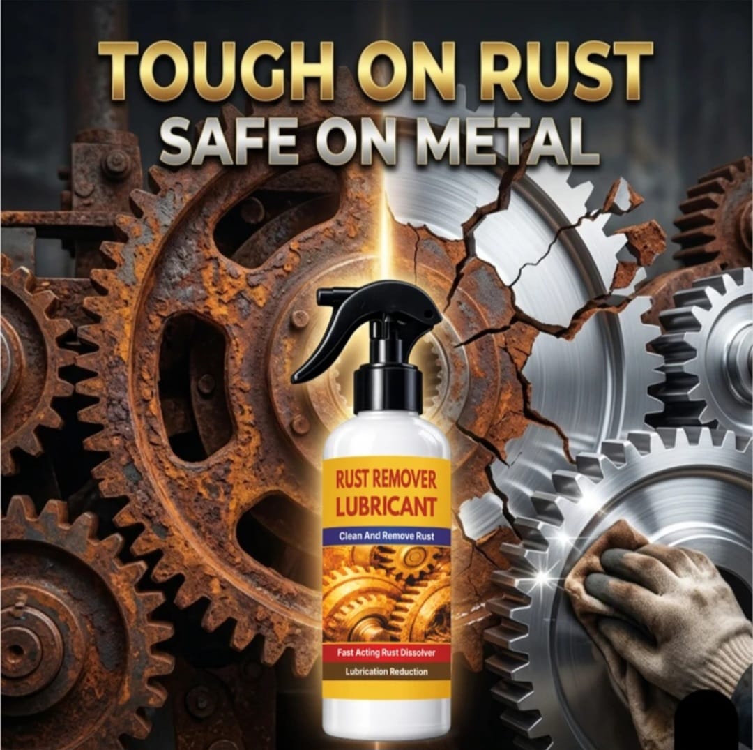 RUST REMOVER Spray for CAR & BIKE , Multi-Purpose Rust Cleaner Spray for Metal Surface, Instant Rust-Off & Protect Formula......🔥 BUY 1 GET 1 FREE! 🔥