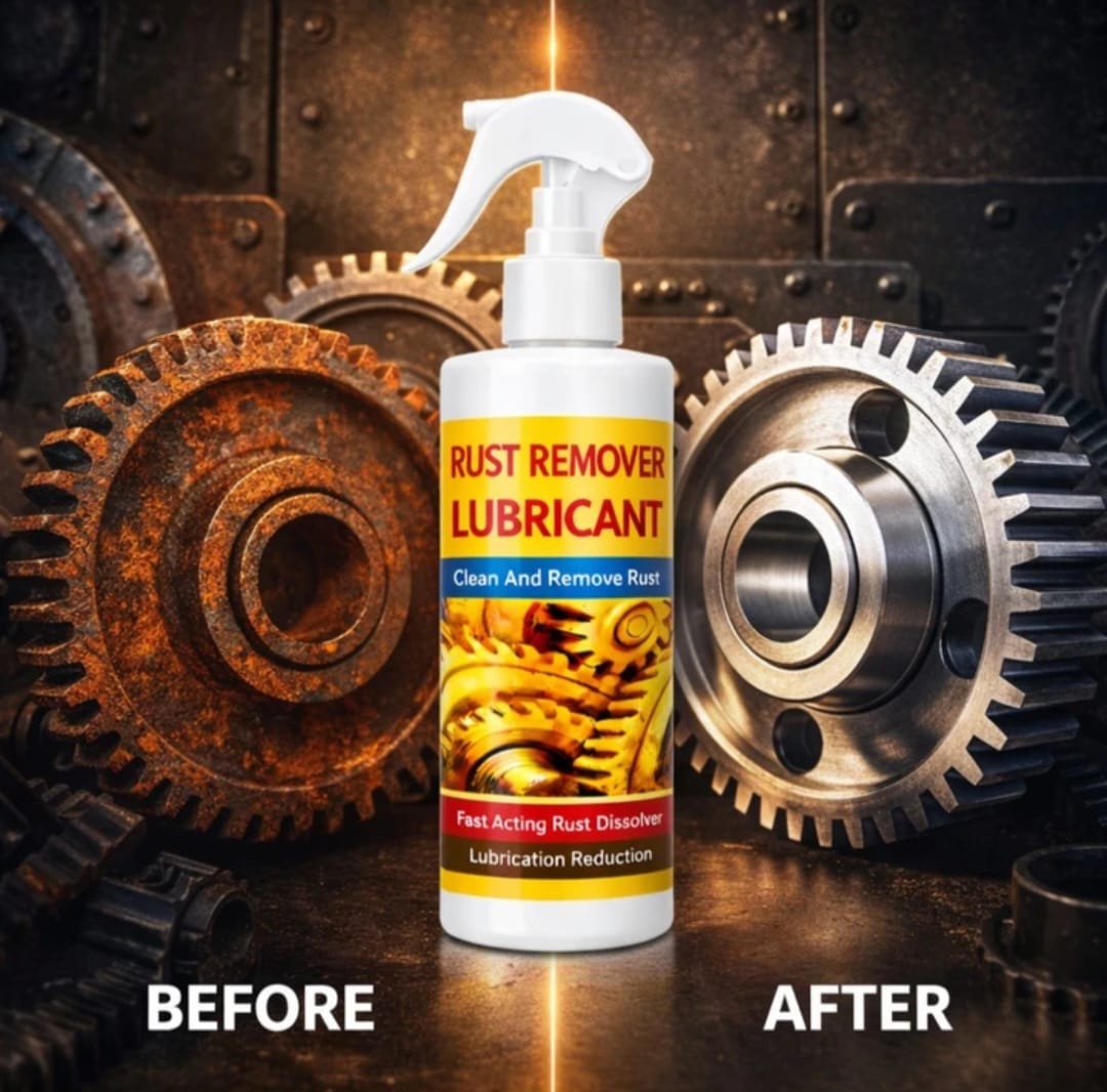 RUST REMOVER Spray for CAR & BIKE , Multi-Purpose Rust Cleaner Spray for Metal Surface, Instant Rust-Off & Protect Formula......🔥 BUY 1 GET 1 FREE! 🔥