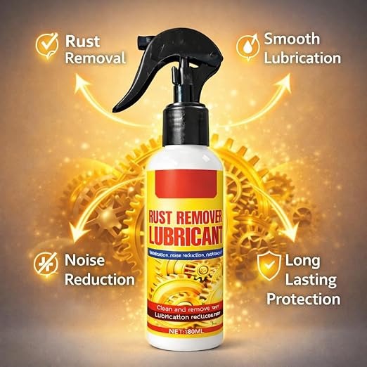 RUST REMOVER Spray for CAR & BIKE , Multi-Purpose Rust Cleaner Spray for Metal Surface, Instant Rust-Off & Protect Formula......🔥 BUY 1 GET 1 FREE! 🔥